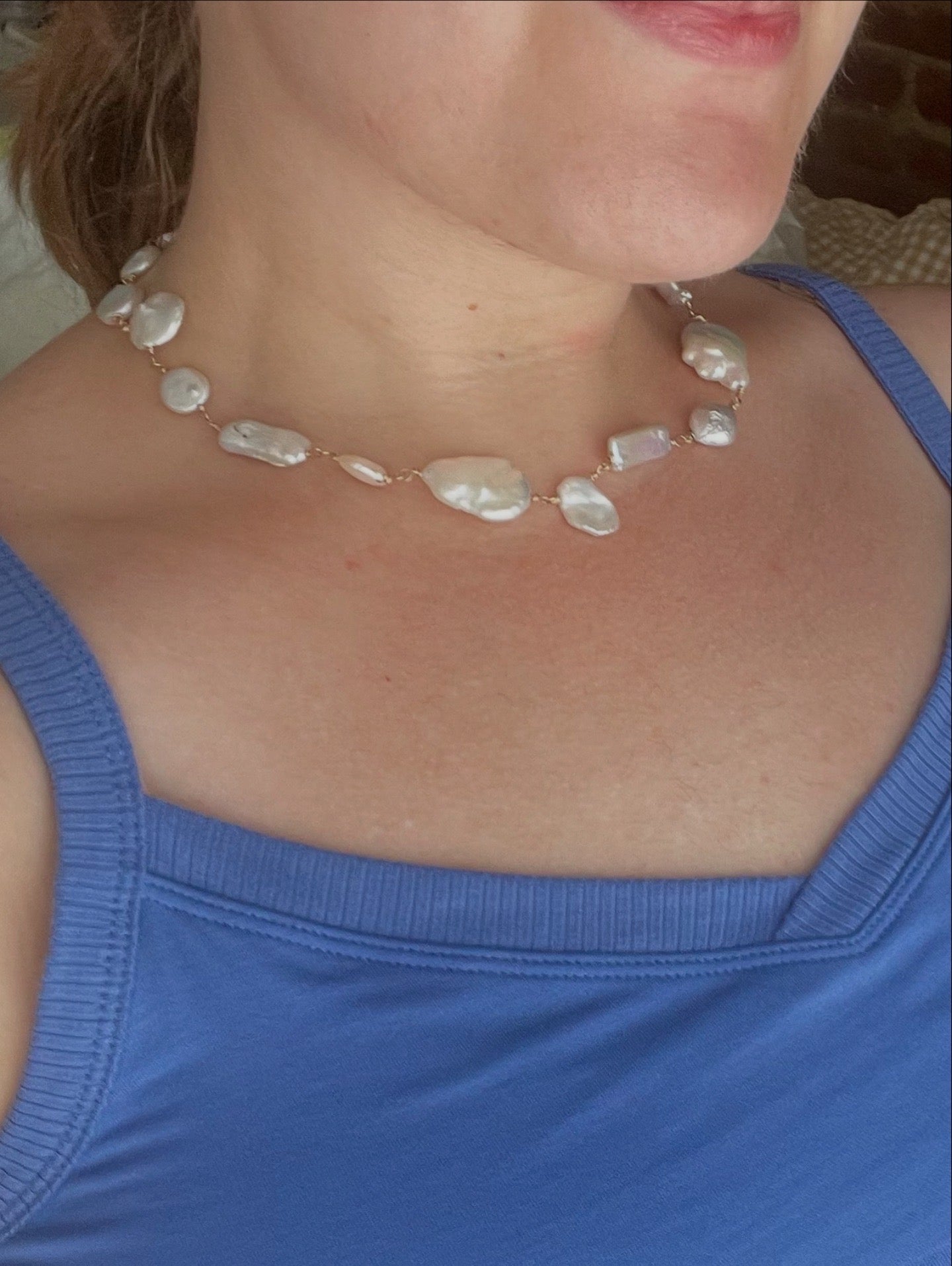 ‘not grandma’s pearls’ necklace
