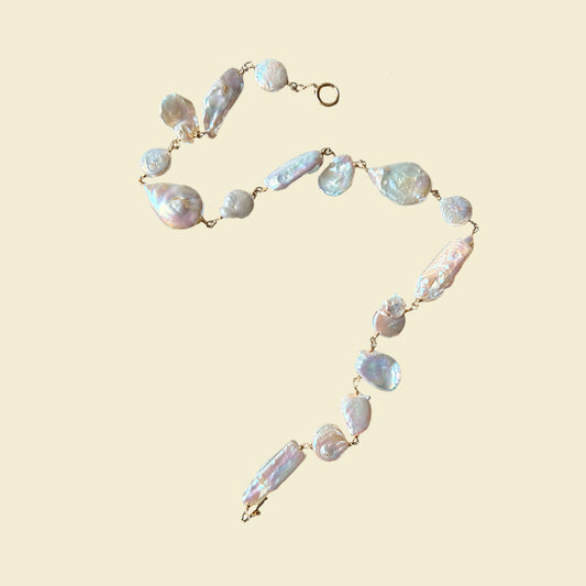 ‘not grandma’s pearls’ necklace